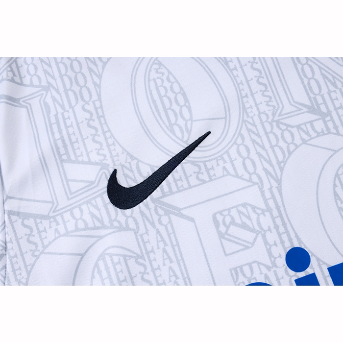 Chandal del Chelsea Manga Corta 25-26 Blanco - Pantalon Corto